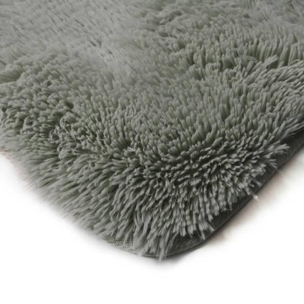 NL - Tapis Yssel en microfibre gris