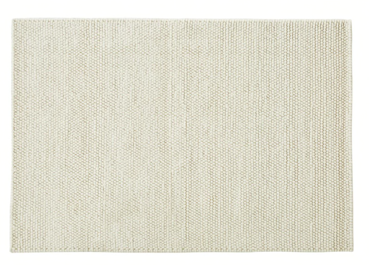 Tapis Cocaes en laine tissée relief